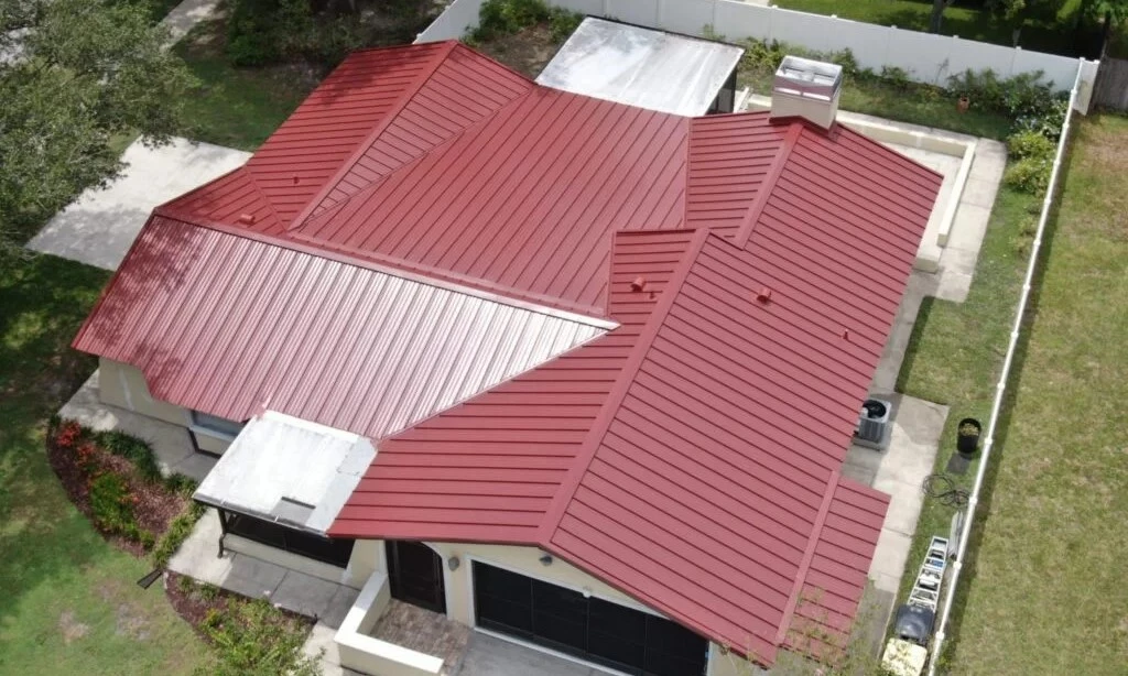 New Metal Roof By Westfall Roofing in Sarasota 